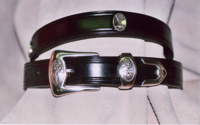 "Hole in 1" Golf Belt