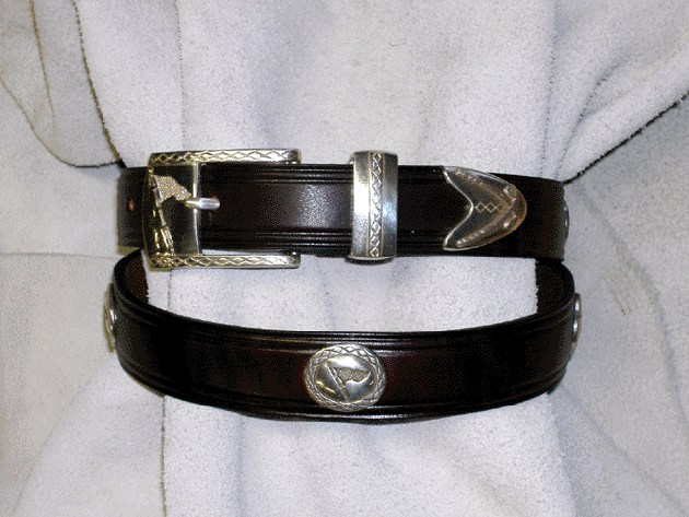 Flag Concho Golf Belt