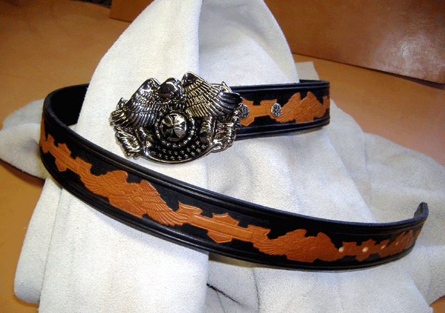 1 1/2" Biker Belt