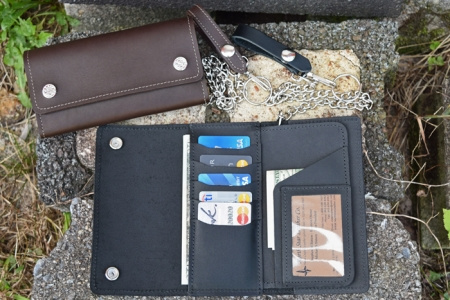 Trucker or Motorcycle Credit Card Wallet