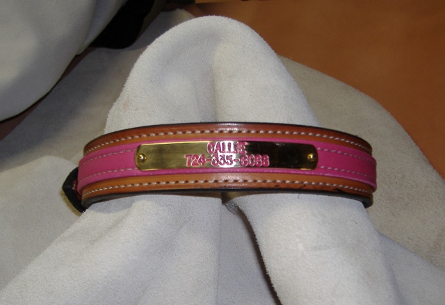 Pink Dog Collar - Insko Made