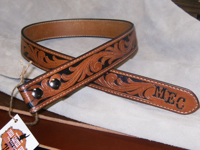 Cowboy Trophy Buckle Belt