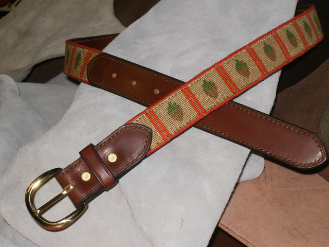 Needlepoint Belts!