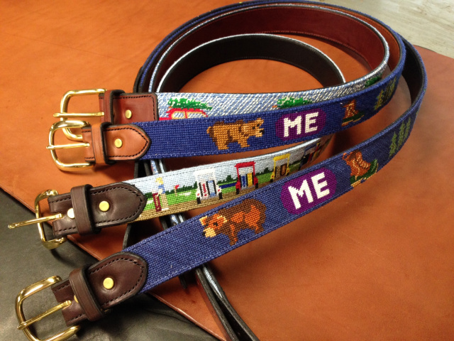 Needlepoint Belts