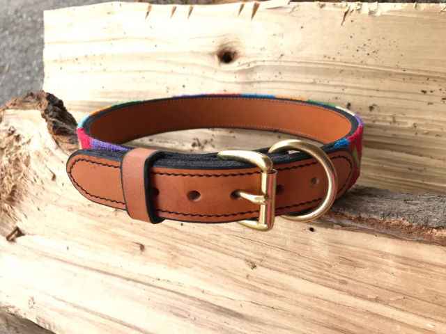 Needlepoint Dog Collar