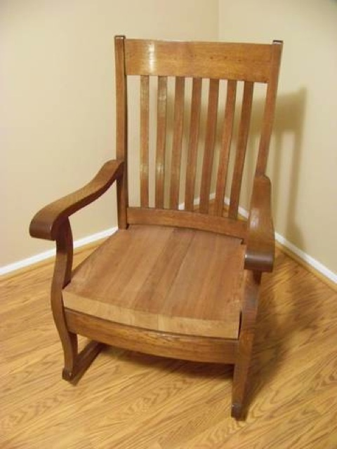 Wooden Rocker - Before