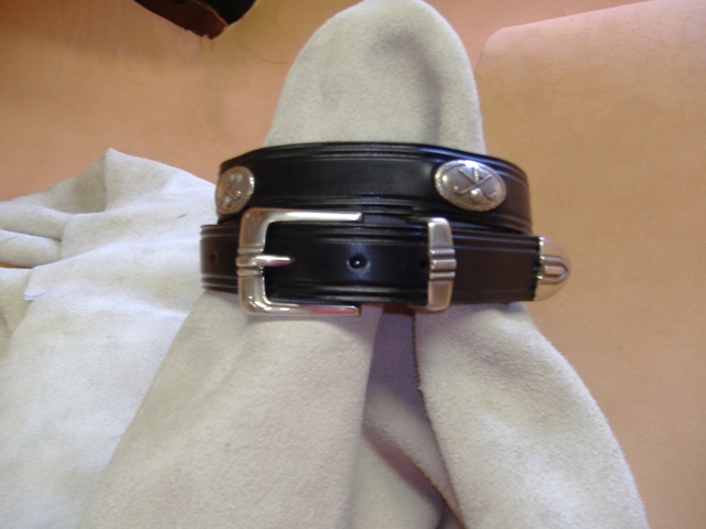 Cross Club & Ball Concho Golf Belt