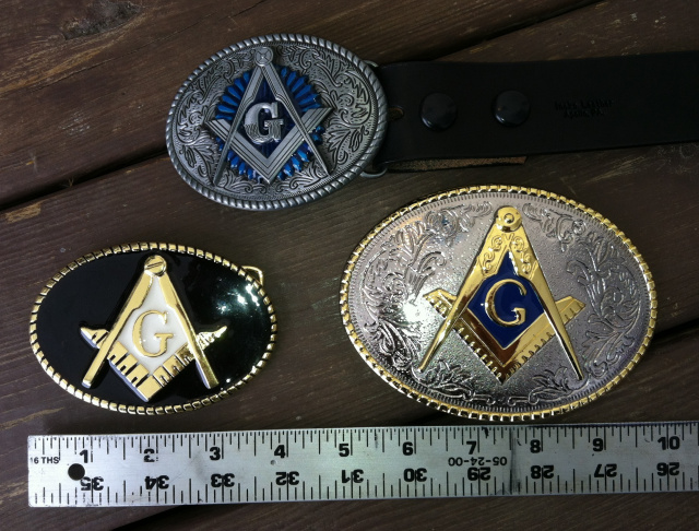 Masonic Buckles