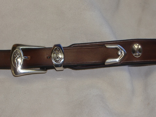 1 1/2"  Tapered Belt  - Choose from ANY of our Ranger or Golf Buckle Sets