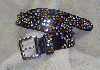 SWEET 80'S Multi-Color Rhinestone Bling Belt