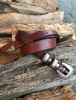 1 1/4" Old West English Bridle Leather Ranger Belt
