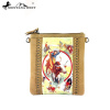 RLC-L053 Montana West 100% Real Leather Rodeo Collection Clutch