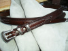1 1/4" Western Rope Embossed Ranger Belt