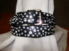 SWEET 80's Clear Rhinestone Bling Belt 